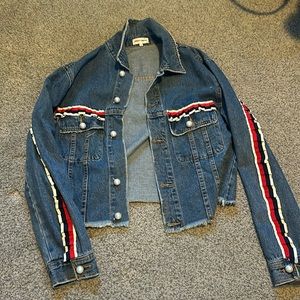 Denim jacket, cropped